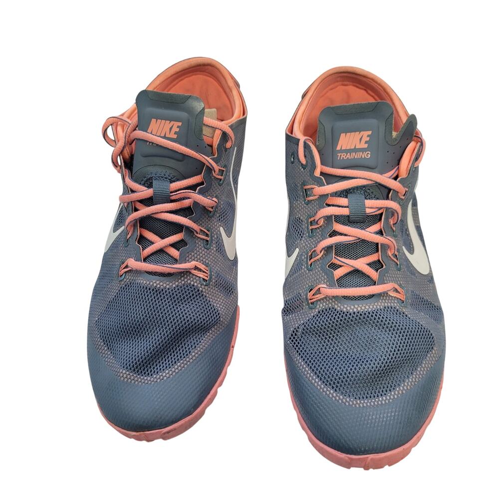 Nike Free Bionic Women's Training Sneakers In Blue & Pink Size 10.5 6426-2927